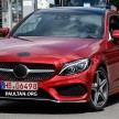 SPIED: Mercedes-Benz C-Class Coupe undisguised
