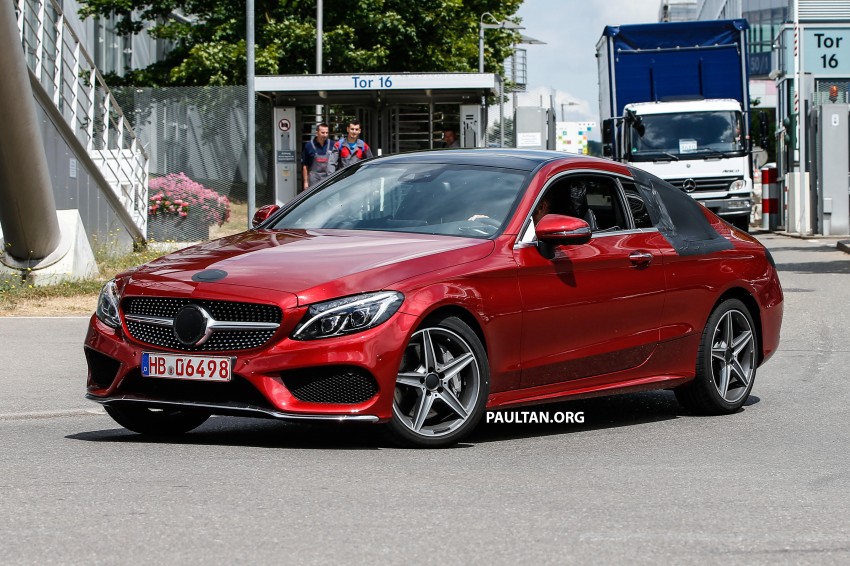 SPIED: Mercedes-Benz C-Class Coupe undisguised 362331