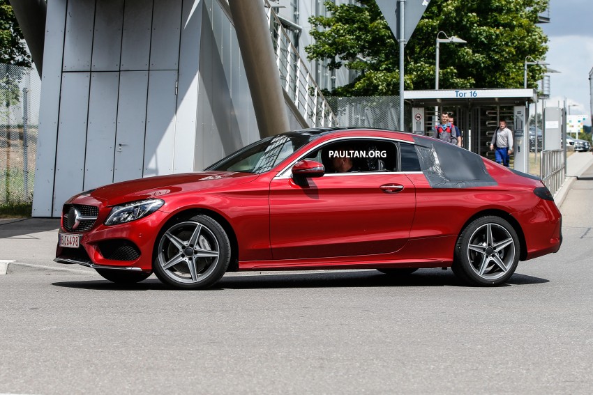 SPIED: Mercedes-Benz C-Class Coupe undisguised 362333