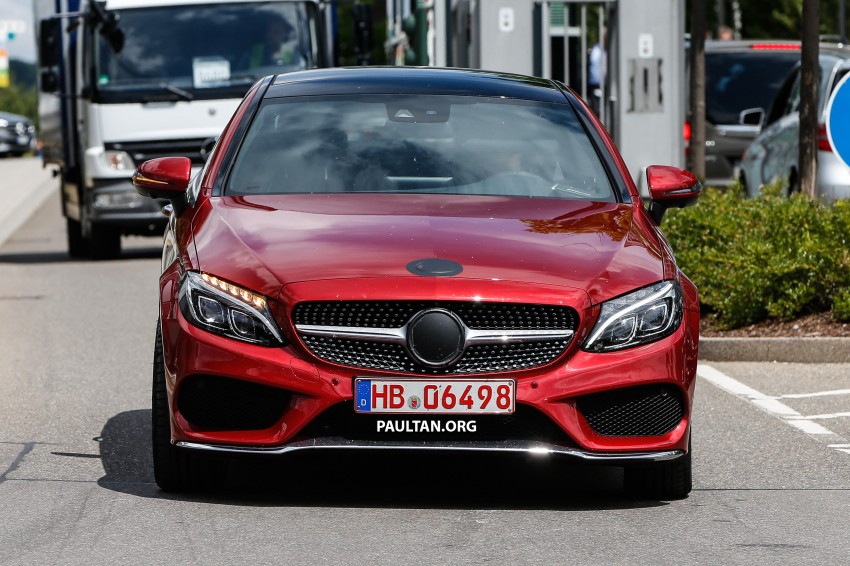 SPIED: Mercedes-Benz C-Class Coupe undisguised 362339