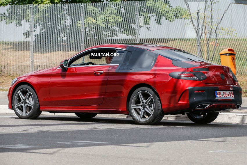 SPIED: Mercedes-Benz C-Class Coupe undisguised 362337