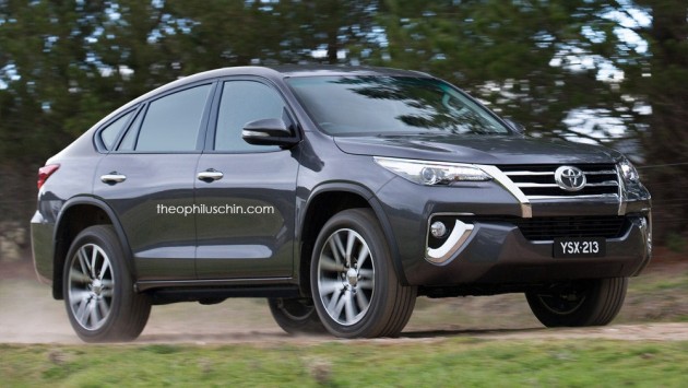 toyota fortuner coupe render 1