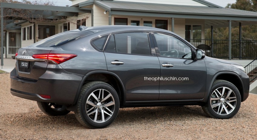 Toyota Fortuner sported up – coupe you imagine this? 360968