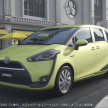 2016 Toyota Sienta MPV unveiled for Japanese market