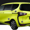 2016 Toyota Sienta MPV unveiled for Japanese market