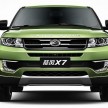 Landwind X7 updated with revised styling, new engine