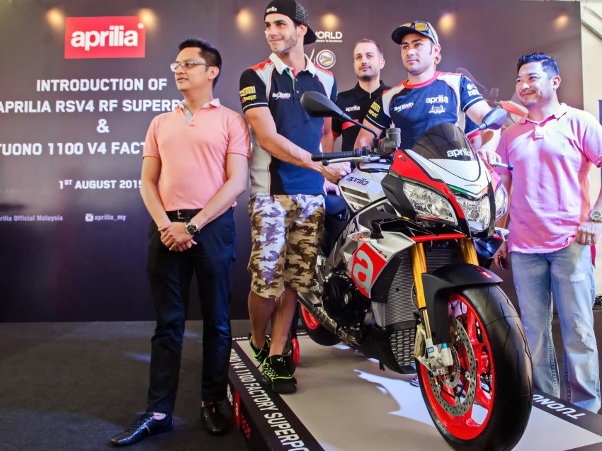 2016 Aprilia RSV4 RF Limited Edition, Tuono V4 1100 Factory Edition launched in Malaysia, from RM118k 364010