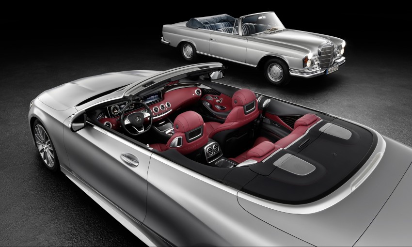 Mercedes-Benz S-Class Cabriolet interior teased 370793