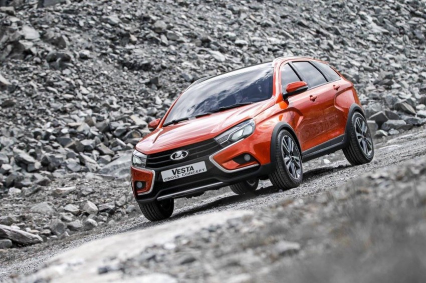 Lada Vesta Cross Concept unveiled at 2015 Moscow Off-Road Show – doesn’t it look totally amazing? 372002