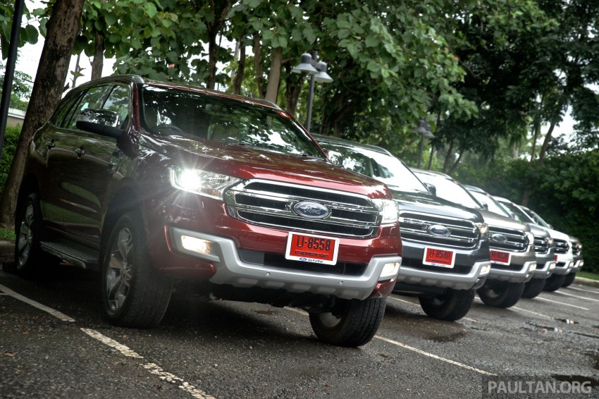 DRIVEN: 2015 Ford Everest 2.2L, 3.2L in Chiang Rai Image #363942