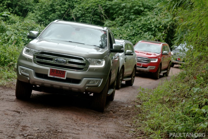 DRIVEN: 2015 Ford Everest 2.2L, 3.2L in Chiang Rai Image #363955