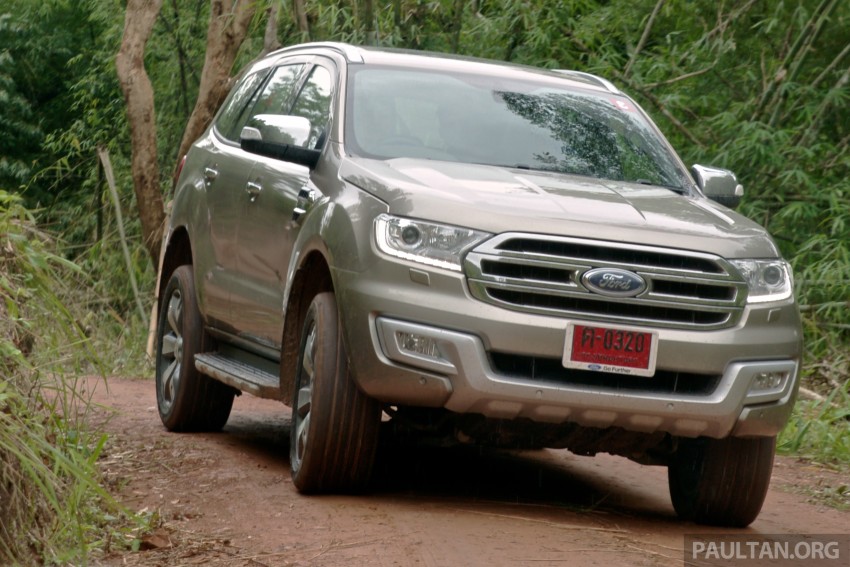 DRIVEN: 2015 Ford Everest 2.2L, 3.2L in Chiang Rai Image #363956