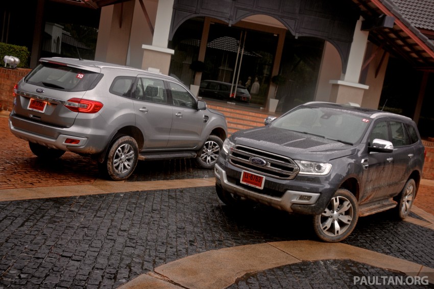 DRIVEN: 2015 Ford Everest 2.2L, 3.2L in Chiang Rai Image #364045