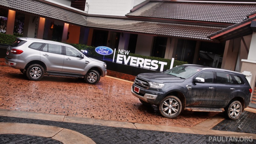 DRIVEN: 2015 Ford Everest 2.2L, 3.2L in Chiang Rai Image #364047