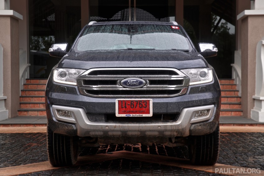 DRIVEN: 2015 Ford Everest 2.2L, 3.2L in Chiang Rai Image #364050