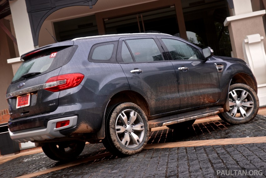 DRIVEN: 2015 Ford Everest 2.2L, 3.2L in Chiang Rai Image #364053
