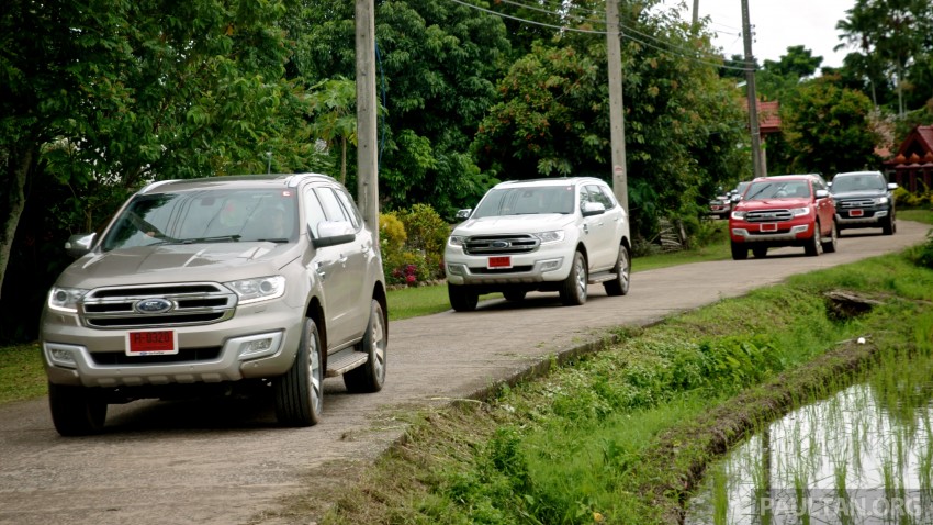 DRIVEN: 2015 Ford Everest 2.2L, 3.2L in Chiang Rai Image #363950