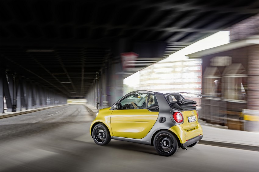 2016 smart fortwo cabrio revealed, debuts in Frankfurt 372758