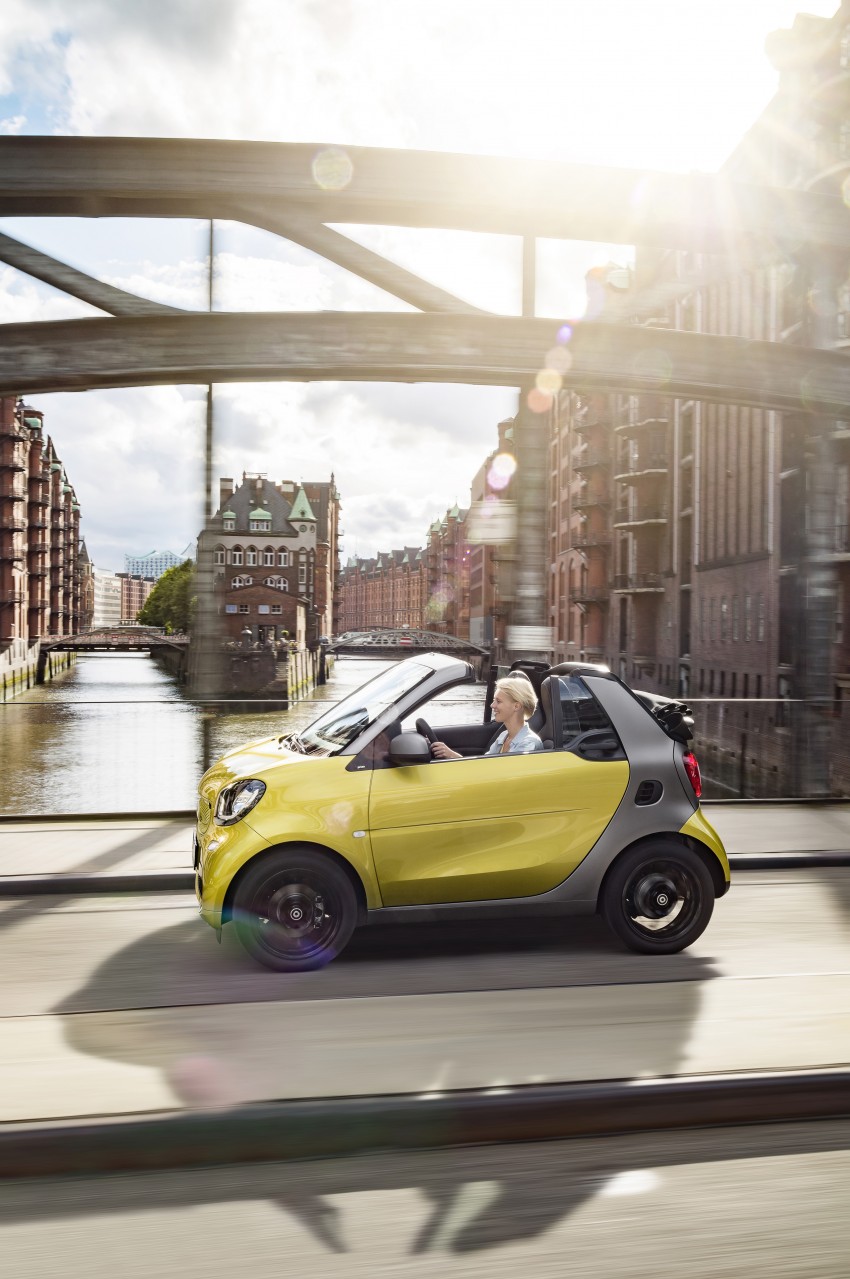 2016 smart fortwo cabrio revealed, debuts in Frankfurt 372760