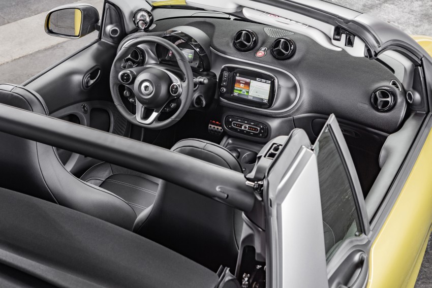2016 smart fortwo cabrio revealed, debuts in Frankfurt 372763