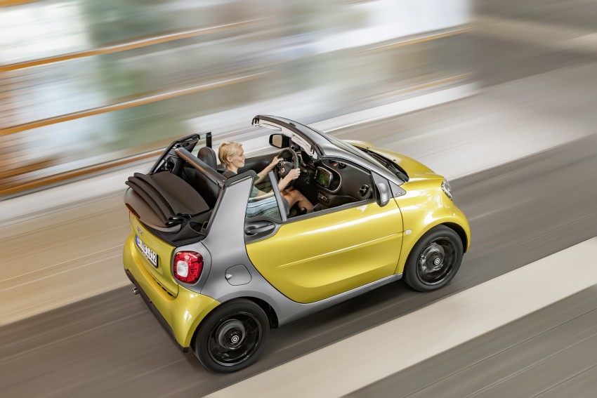 2016 smart fortwo cabrio revealed, debuts in Frankfurt 372769