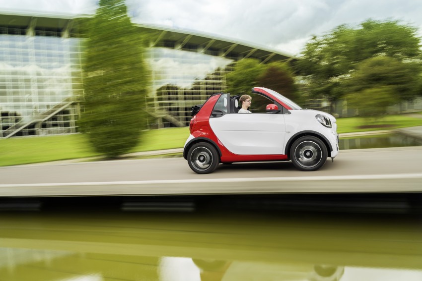 2016 smart fortwo cabrio revealed, debuts in Frankfurt 372770