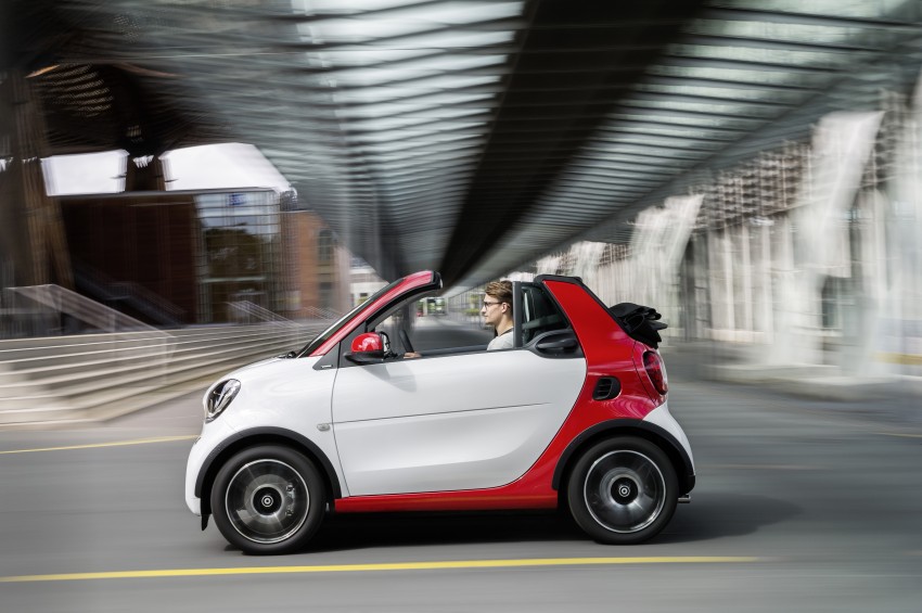 2016 smart fortwo cabrio revealed, debuts in Frankfurt 372774