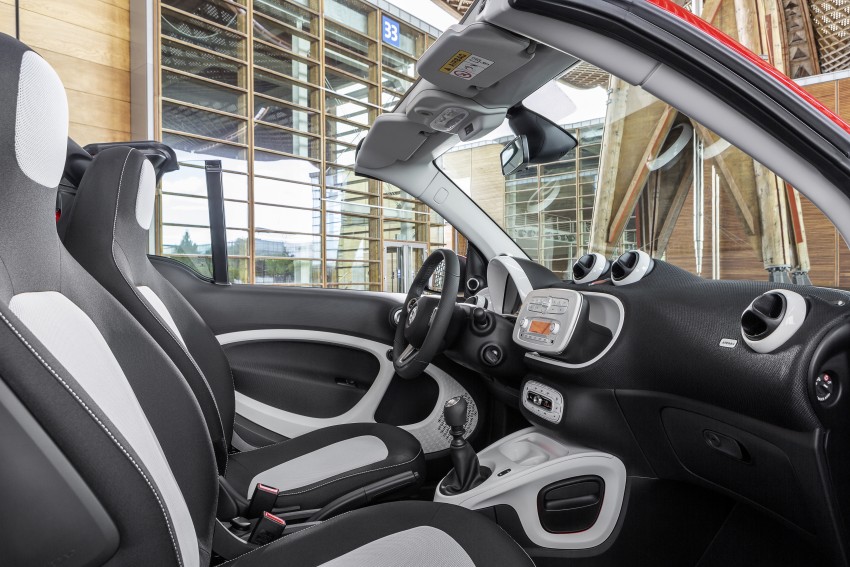 2016 smart fortwo cabrio revealed, debuts in Frankfurt 372777