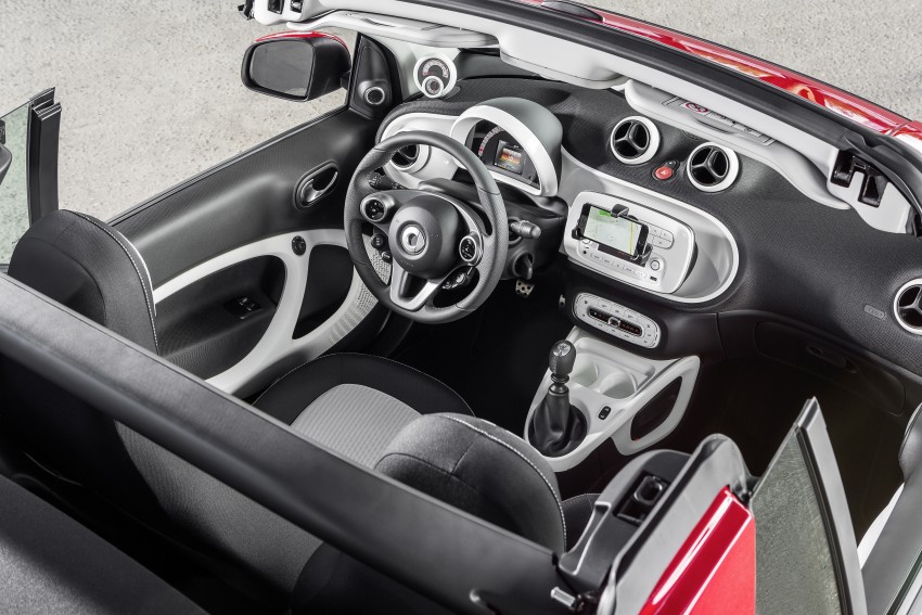 2016 smart fortwo cabrio revealed, debuts in Frankfurt 372778