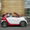 2016 smart fortwo cabrio revealed, debuts in Frankfurt