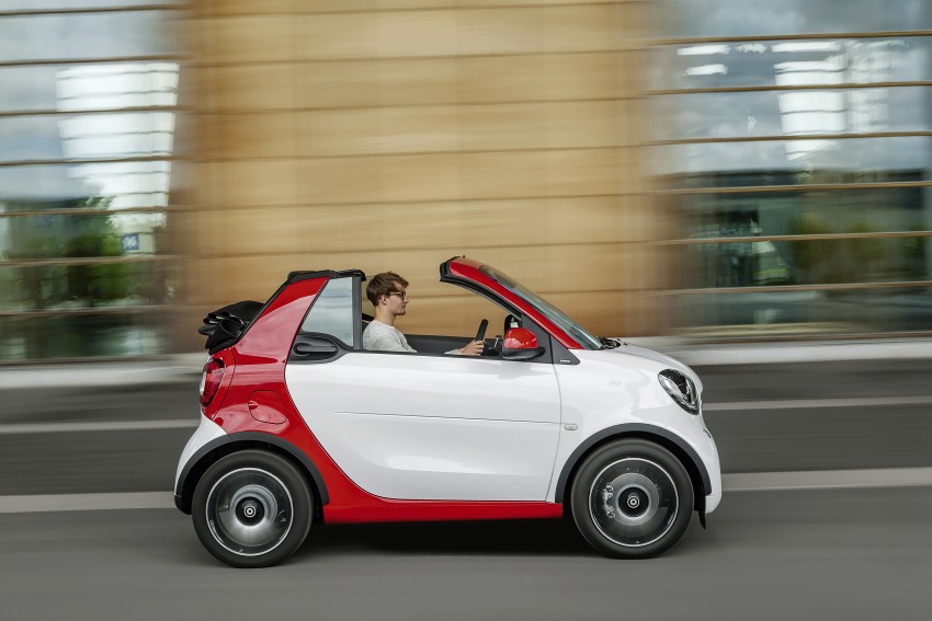 2016 smart fortwo cabrio revealed, debuts in Frankfurt 372779