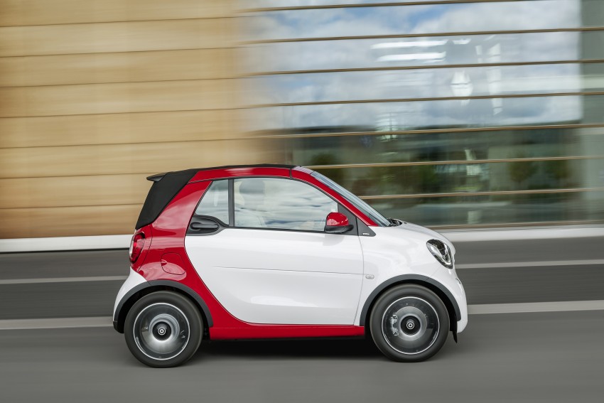 2016 smart fortwo cabrio revealed, debuts in Frankfurt 372780