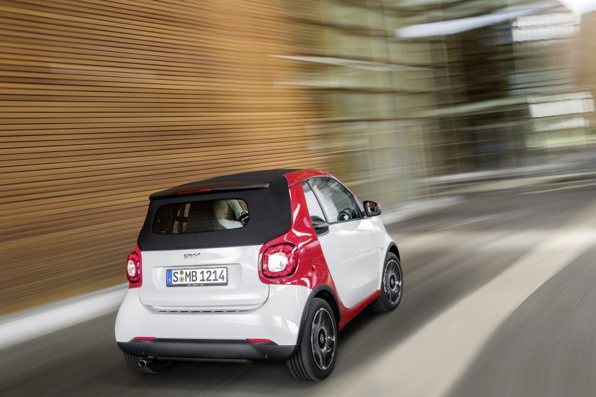 2016 smart fortwo cabrio revealed, debuts in Frankfurt 372781