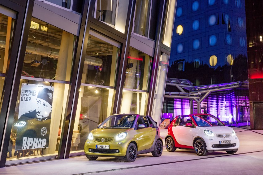2016 smart fortwo cabrio revealed, debuts in Frankfurt 372786