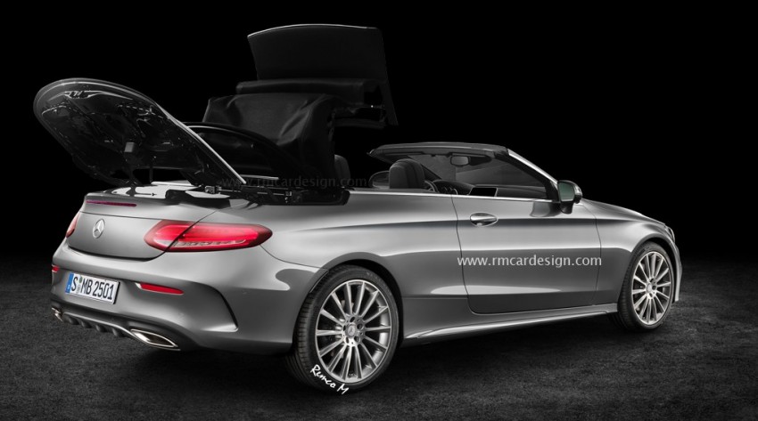 Mercedes C-Class convertible gloriously reimagined 368269