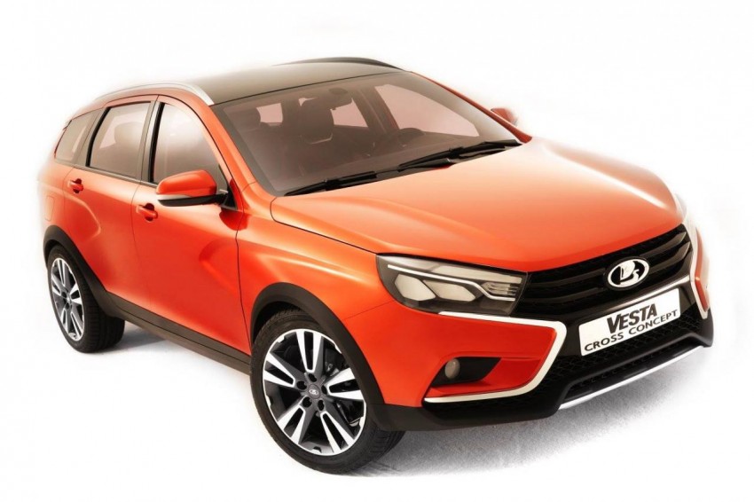 Lada Vesta Cross Concept unveiled at 2015 Moscow Off-Road Show – doesn’t it look totally amazing? 372004