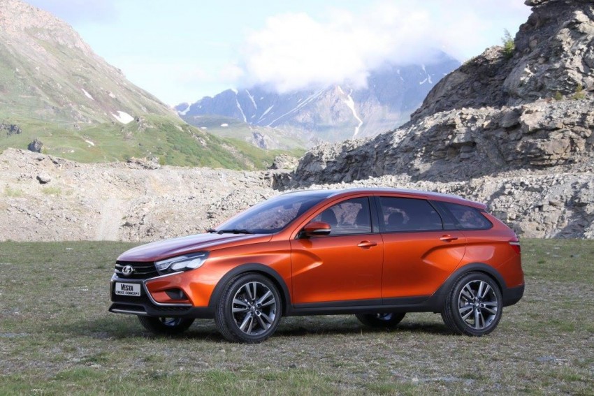 Lada Vesta Cross Concept unveiled at 2015 Moscow Off-Road Show – doesn’t it look totally amazing? 372001