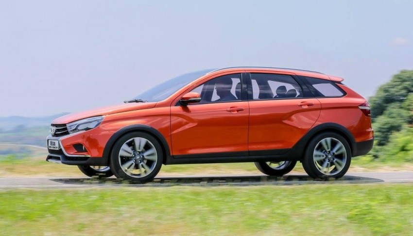 Lada Vesta Cross Concept unveiled at 2015 Moscow Off-Road Show – doesn’t it look totally amazing? 372006