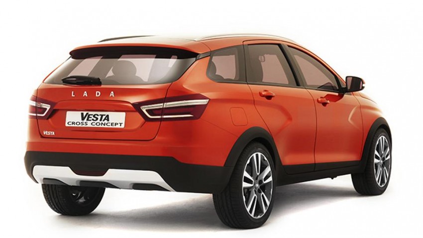 Lada Vesta Cross Concept unveiled at 2015 Moscow Off-Road Show – doesn’t it look totally amazing? 372007