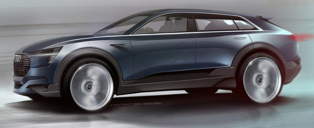 Audi e-tron quattro concept to debut at Frankfurt 2015