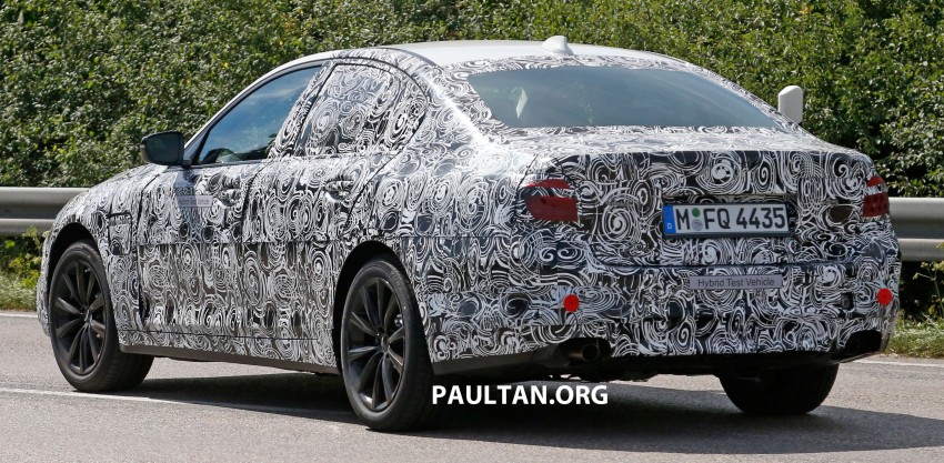 SPIED: G30 BMW 5 Series winks at us with new lights 364990