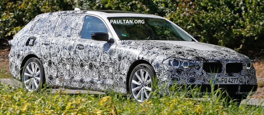 SPIED: G31 BMW 5 Series Touring captured testing 364286