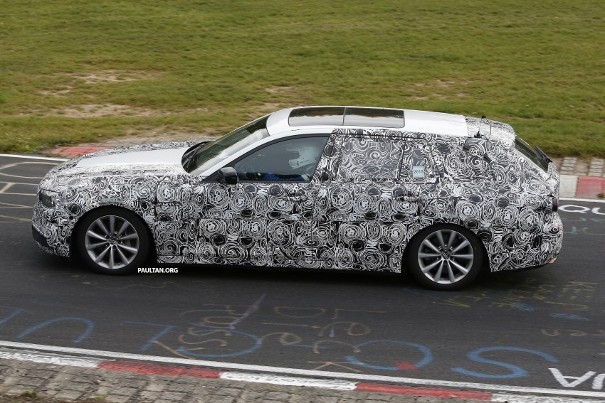SPIED: G31 BMW 5 Series Touring captured testing 393380