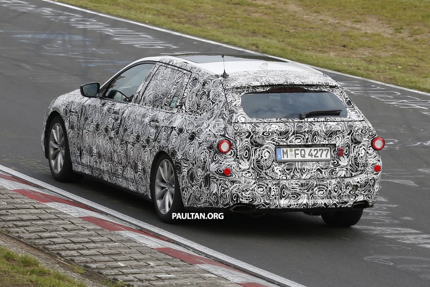 SPIED: G31 BMW 5 Series Touring captured testing 393378