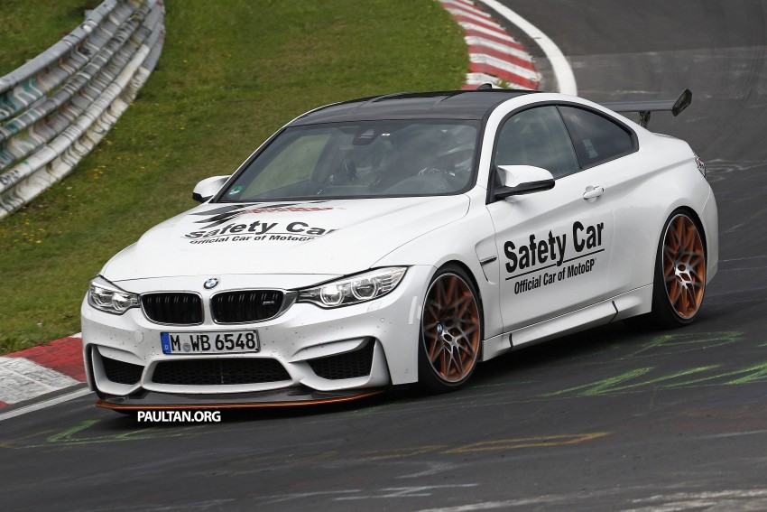 SPIED: BMW M4 GTS spotted testing at Nurburgring 370213