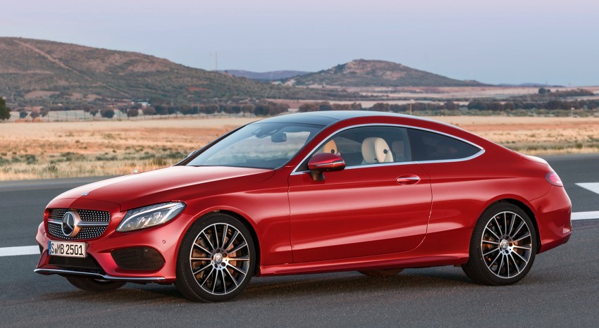 2016 Mercedes-Benz C-Class Coupe finally revealed 367569
