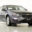Chevrolet Cruze facelift launched in Thailand, new rear
