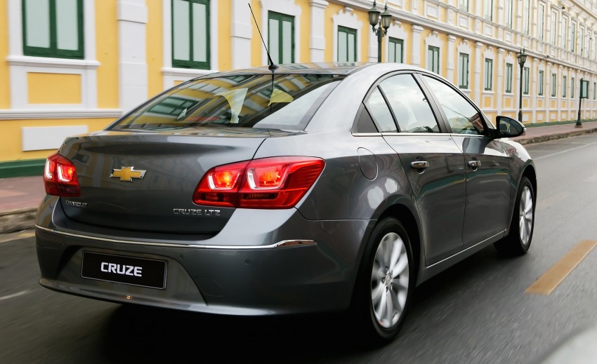 Chevrolet Cruze facelift launched in Thailand, new rear 363551