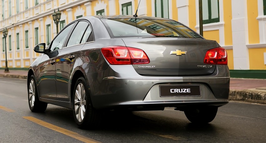 Chevrolet Cruze facelift launched in Thailand, new rear 363553