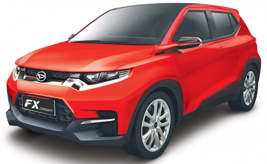 GIIAS 2015: Daihatsu FX Concept compact SUV unveiled – a possible Honda HR-V rival? 369446